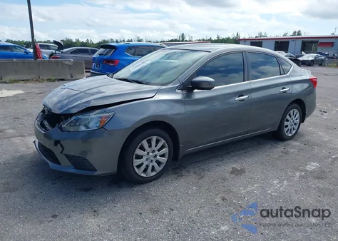 2017 Nissan Sentra Sv from USA, damaged, VIN 3N1AB7AP4HY386431